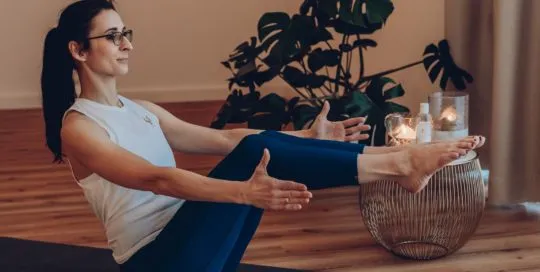 Golden Yogaloft, Core, Boot Pose Navasana