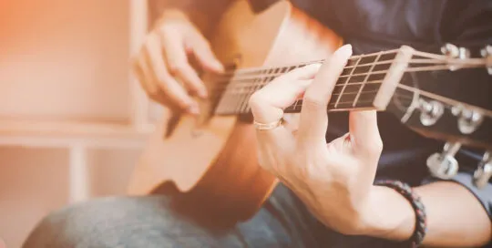Musik Konzert bei einem Yoga Special
