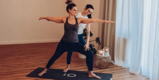Yoga Basic Kurs - Veronika Hindera vom Golden Yoga Loft Ansbach